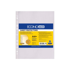 Файл Economix А4+ 40 мкм помаранч, 100 штук (E31107)