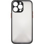 Чохол до мобільного телефона Dengos Matte iPhone 15 Pro Max (black) (DG-TPU-MATT-133) Чохол до мобільного телефона Dengos Matte iPhone 15 Pro Max (black) (DG-TPU-MATT-133)