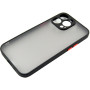 Чохол до мобільного телефона Dengos Matte iPhone 15 Pro Max (black) (DG-TPU-MATT-133) Чохол до мобільного телефона Dengos Matte iPhone 15 Pro Max (black) (DG-TPU-MATT-133)