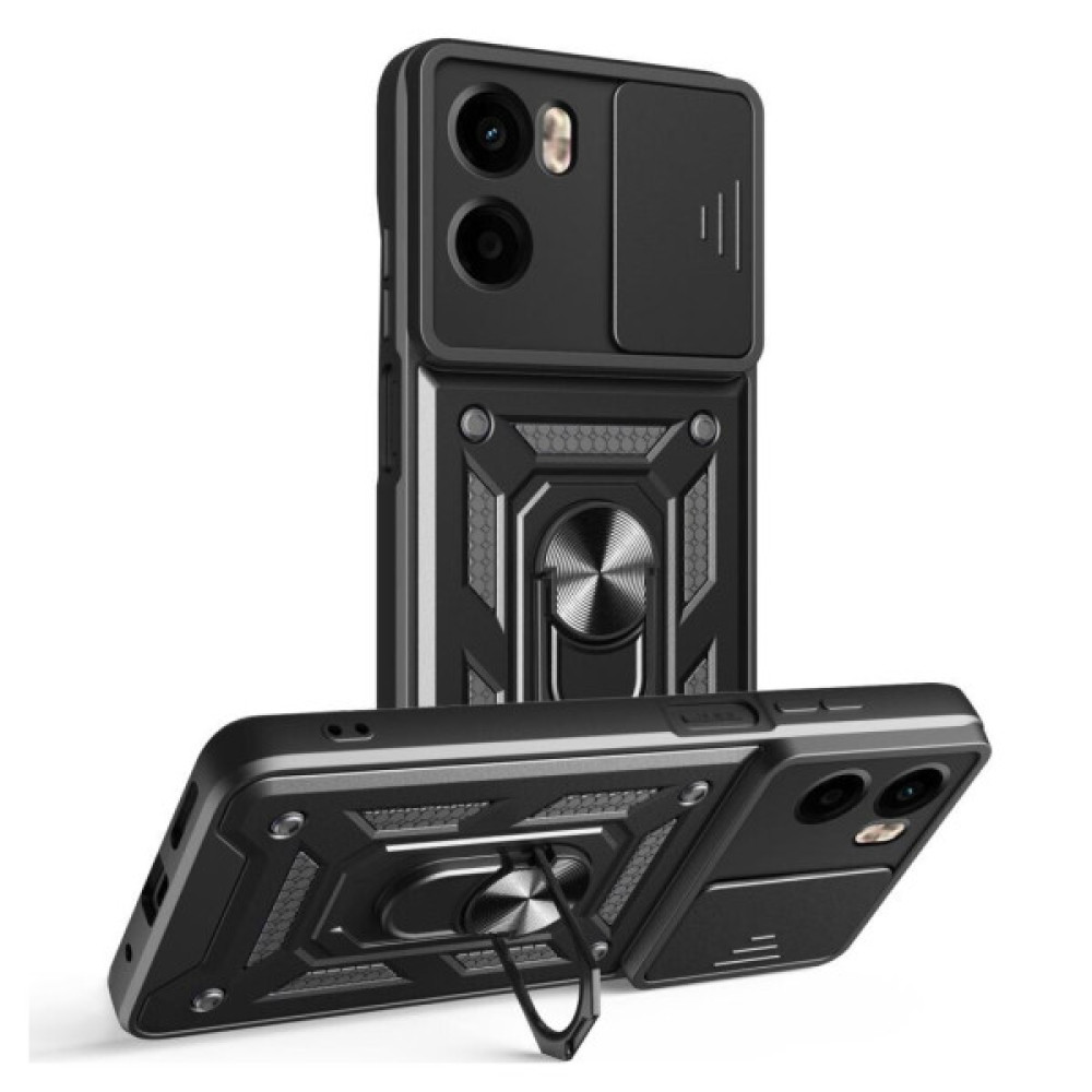 Чохол до мобільного телефона BeCover Military Motorola Moto G05 / E15 Black (713527)