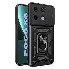 Чохол до мобільного телефона BeCover Military Poco X6 Black (711006) Чохол до мобільного телефона BeCover Military Poco X6 Black (711006)