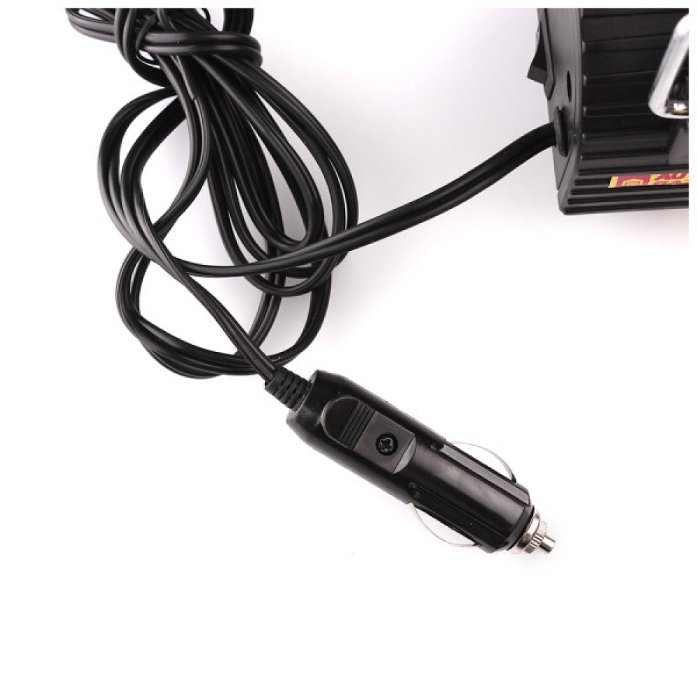 Автомобільний компресор СИЛА ПОСИЛЕНИЙ з автостопом 37л/хв, 10 Атм (900405)