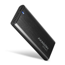 Кишеня зовнішня AXAGON USB-C 3.2 Gen 2 metal box for M.2 SATA SSD RAW (EEM2-SBC)