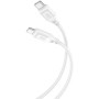 Дата кабель USB-C to USB-C 1.0m 60W braided XO (NBQ236B_White) Дата кабель USB-C to USB-C 1.0m 60W braided XO (NBQ236B_White)