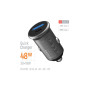 Зарядний пристрій ColorWay USB-C PD30W + USB QC3.0 car adapter (CW-CHA065PD-GR)