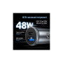 Зарядний пристрій ColorWay USB-C PD30W + USB QC3.0 car adapter (CW-CHA065PD-GR)