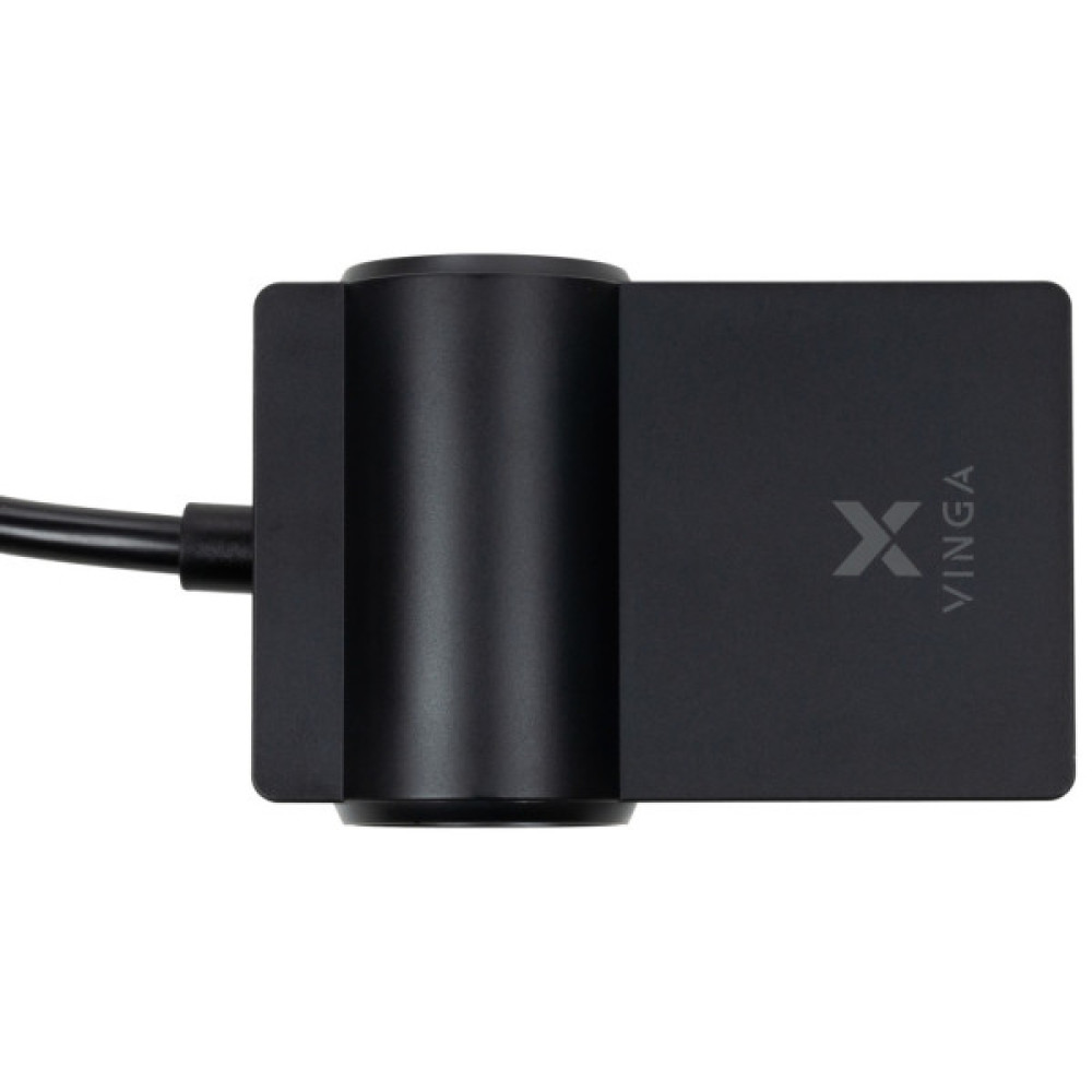 Зарядний пристрій Vinga 65W PD/QC 2xUSB-C+2xUSB-A+2xSchukoF 1.5m CEE7/7 (VCHG2OAC65)