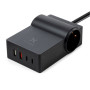 Зарядний пристрій Vinga 65W PD/QC 2xUSB-C+2xUSB-A+2xSchukoF 1.5m CEE7/7 (VCHG2OAC65) Зарядний пристрій Vinga 65W PD/QC 2xUSB-C+2xUSB-A+2xSchukoF 1.5m CEE7/7 (VCHG2OAC65)
