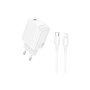 Зарядний пристрій BOROFONE BN28 Fuente USB-C PD30W + cable USB-C to Lightning White (6941991120305) Зарядний пристрій BOROFONE BN28 Fuente USB-C PD30W + cable USB-C to Lightning White (6941991120305)