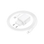 Зарядний пристрій BOROFONE BN28 Fuente USB-C PD30W + cable USB-C to Lightning White (6941991120305) Зарядний пристрій BOROFONE BN28 Fuente USB-C PD30W + cable USB-C to Lightning White (6941991120305)