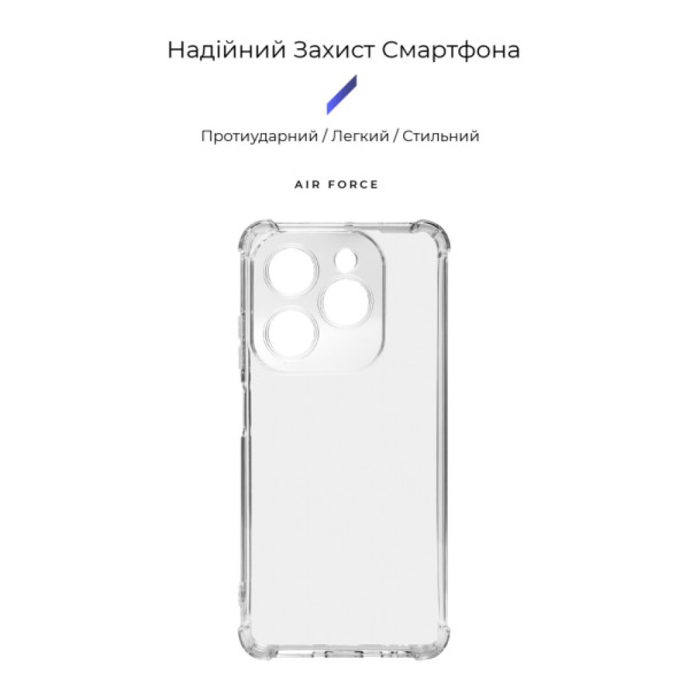 Чохол до мобільного телефона Armorstandart Air Force Infinix HOT 40i Camera cover Clear (ARM73912)