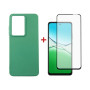 Чохол до мобільного телефона Dengos Oppo A5 4G Case Soft + Glass (Mint) (DG-KM-155) Чохол до мобільного телефона Dengos Oppo A5 4G Case Soft + Glass (Mint) (DG-KM-155)
