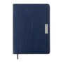 Тижневик Buromax датований 2026 SALERNO, А5 синій (BM.2133-02) Тижневик Buromax датований 2026 SALERNO, А5 синій (BM.2133-02)