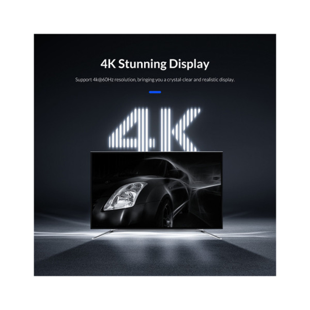 Розгалужувач Orico HDMI 2.0 1x2, 4K (CA913510)