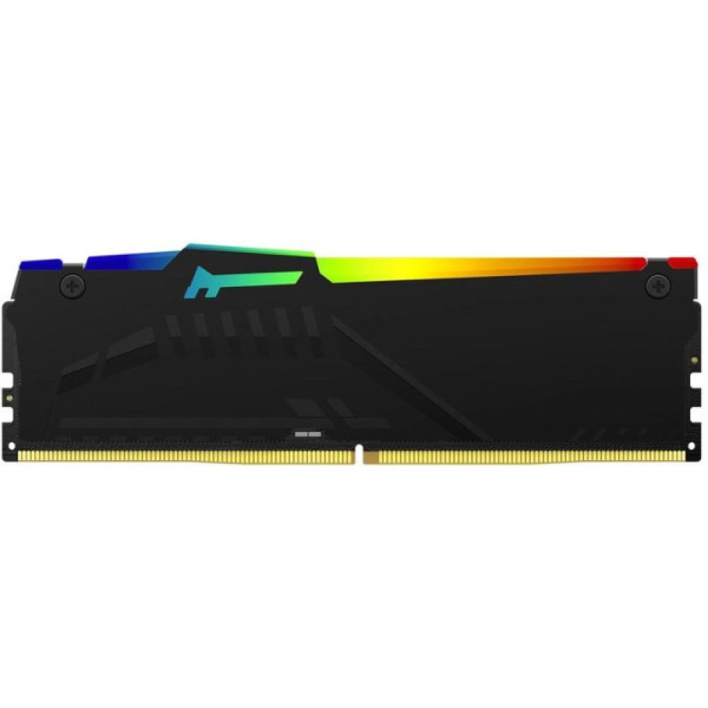 Пам'ять ПК Kingston DDR5 16GB 5600 FURY Beast  RGB