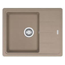 Кухонні мийки Franke BASIS, фраграніт, з крилом, чаша-1, 620х500х200мм, врізна, BFG 611-62, мигдаль