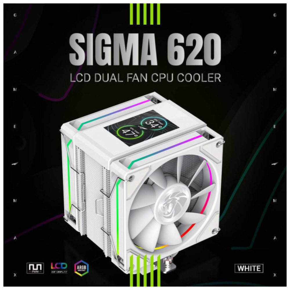 Кулер до процесора Gamemax SIGMA 620 WH