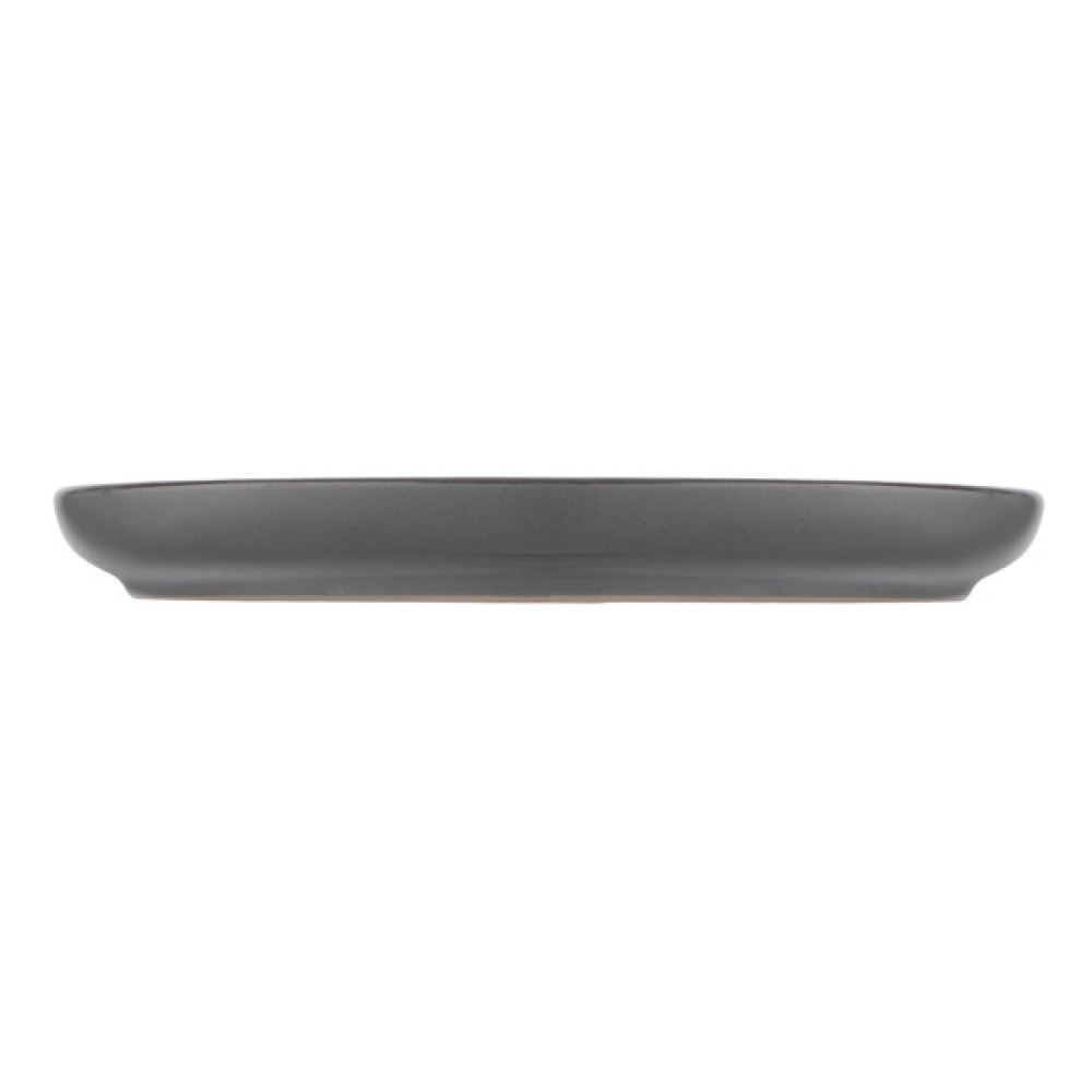 Тарілка Ardesto Lazio, 20.5см, кераміка, сірий темний (AR1620DG)