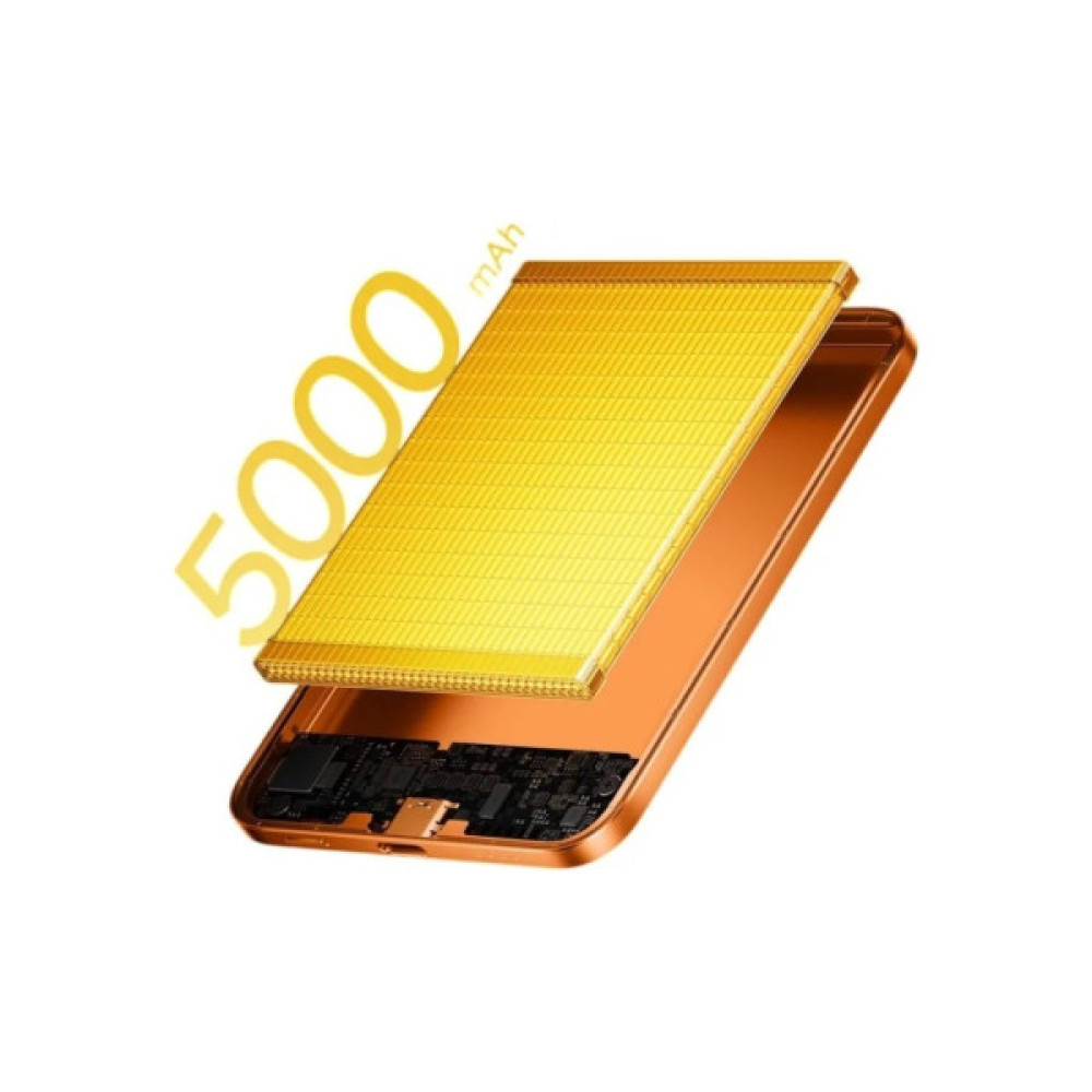Батарея універсальна Xiaomi 5000mAh UltraThin Magnetic 15W Orange (BHR0975GL)