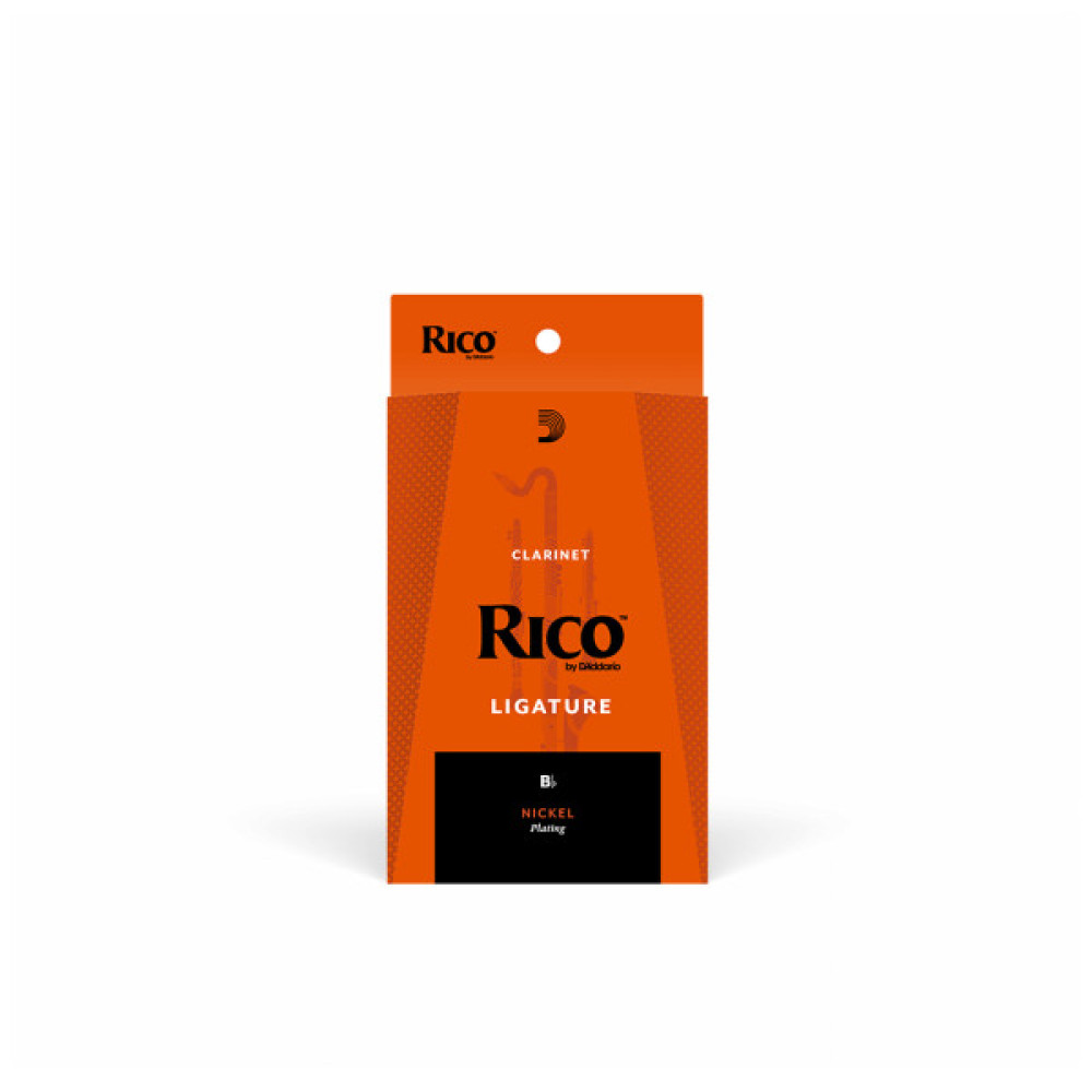 Лігатура для кларнета D'Addario Rico Ligature For Bb Clarinet Nickel-Plated (RCL1LN)