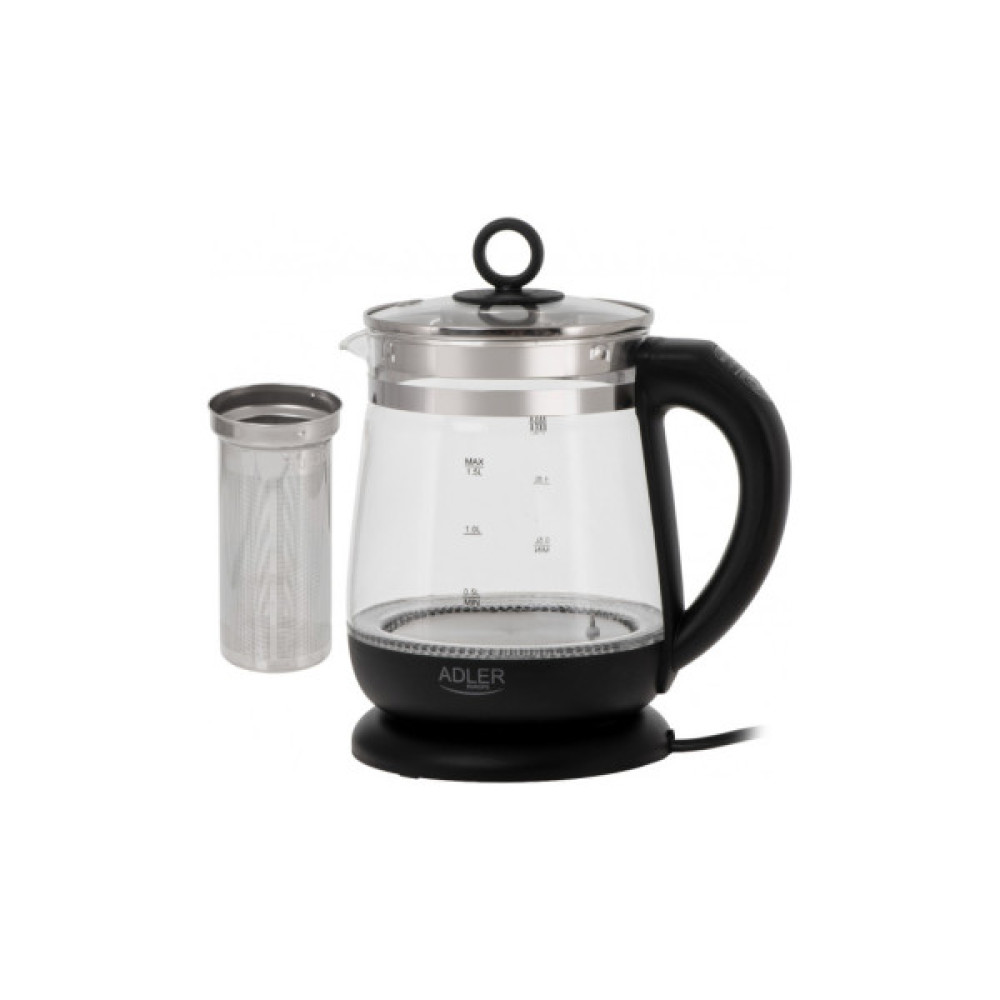 Електрочайник Adler AD 1299 black (AD1299b)