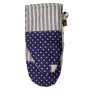 Кухонна прихватка Прованс Рукавичка Печворк синій Господиня (031504)