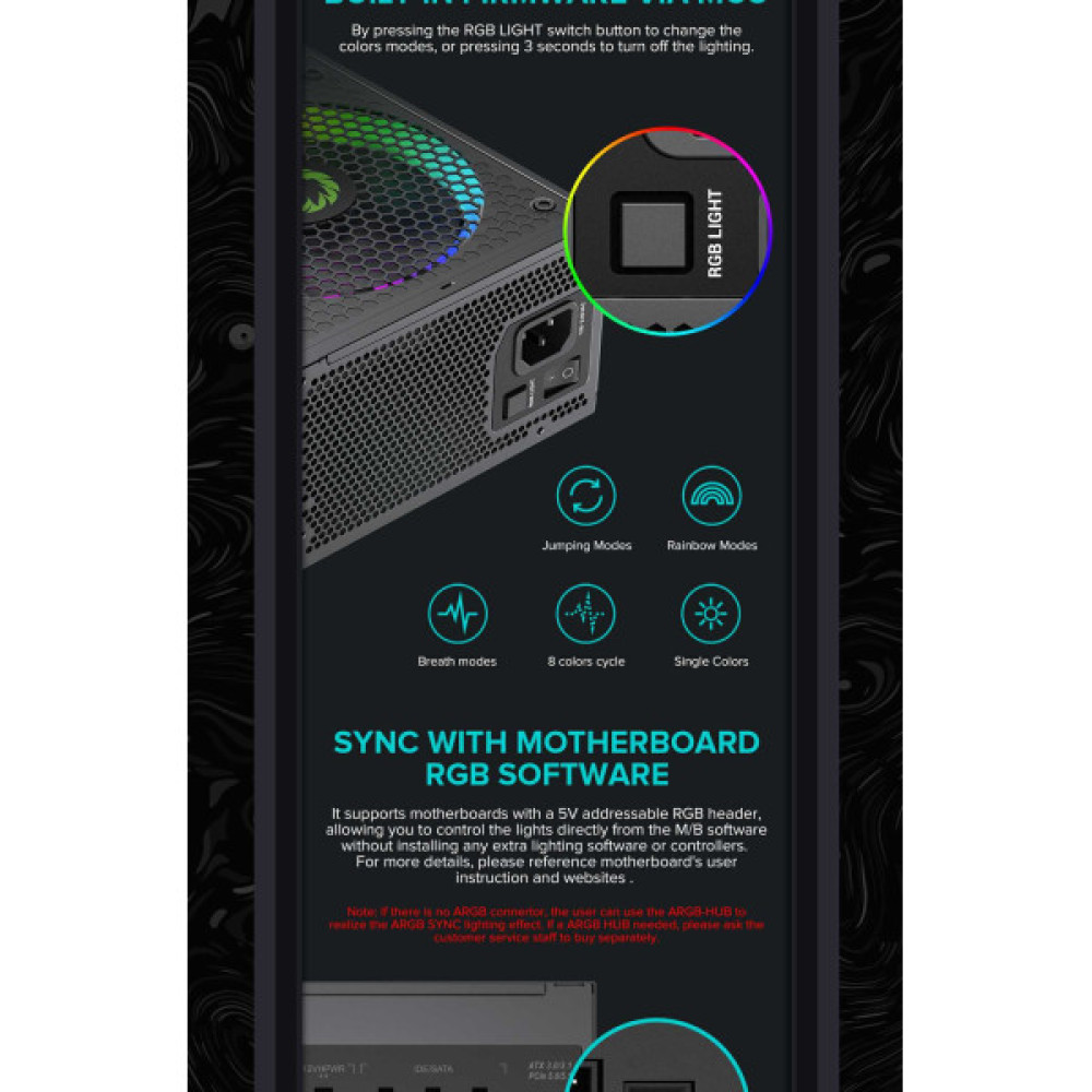 GAMEMAX RGB 750 PRO (ATX3.1 PCIe5.1)