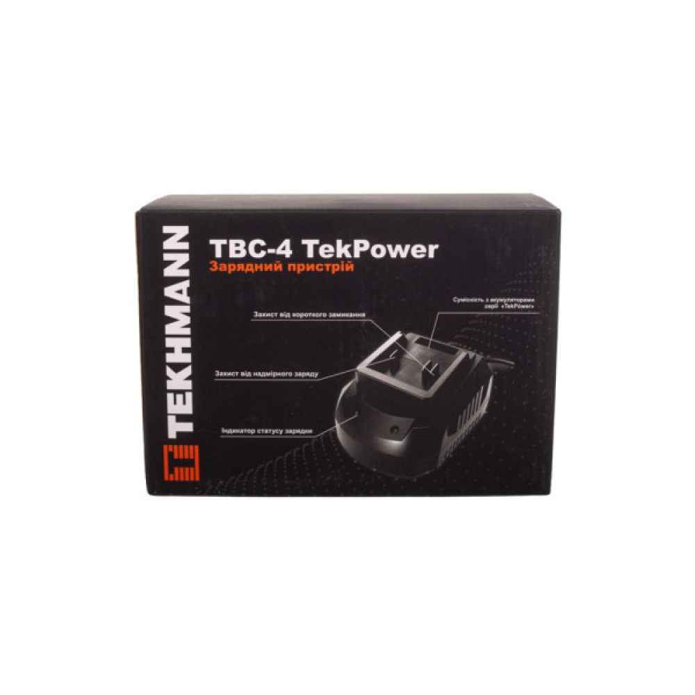 Зарядний пристрій для акумуляторів інструменту Tekhmann TBC-4 TekPower (854611)