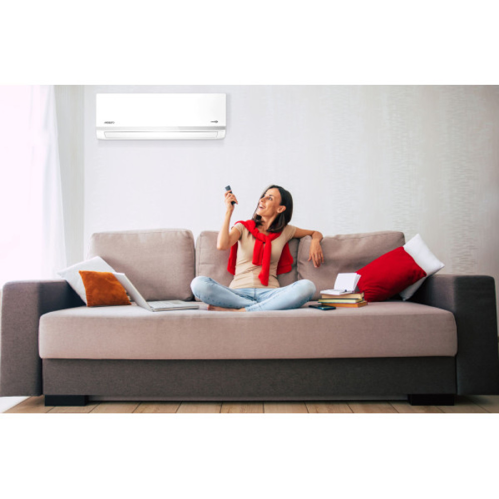 Кондиціонер ARDESTO ACM-24INV-R32-WF-AG-S 70м2 інвертор 24000BTU 7.0кВт A++/A+ -15°С Wi-Fi R32 білий