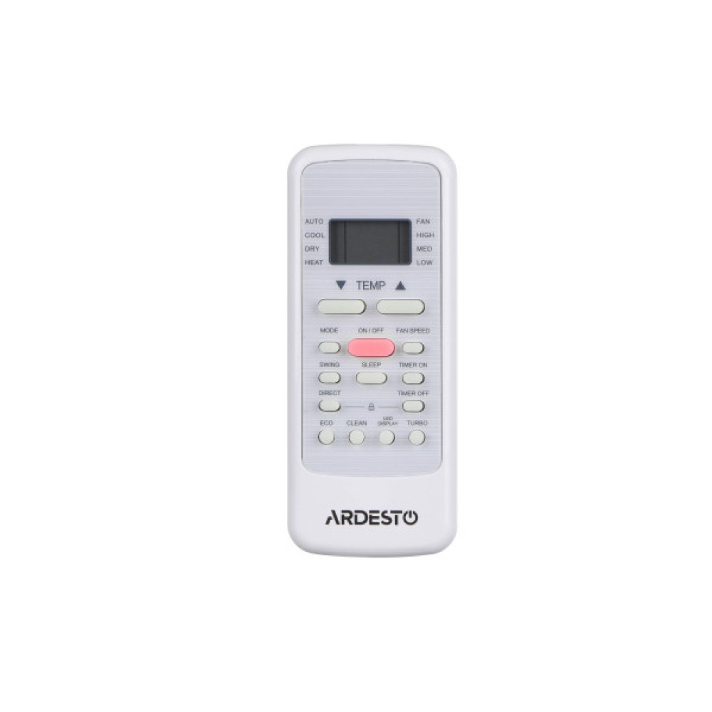 Кондиціонер ARDESTO ACM-24INV-R32-WF-AG-S 70м2 інвертор 24000BTU 7.0кВт A++/A+ -15°С Wi-Fi R32 білий
