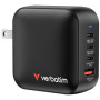 Зарядний пристрій Verbatim MiniGaN 100 W 4 ports (3xUSB-C/1xUSB-A) (32231) Зарядний пристрій Verbatim MiniGaN 100 W 4 ports (3xUSB-C/1xUSB-A) (32231)