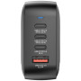 Зарядний пристрій Verbatim MiniGaN 100 W 4 ports (3xUSB-C/1xUSB-A) (32231) Зарядний пристрій Verbatim MiniGaN 100 W 4 ports (3xUSB-C/1xUSB-A) (32231)