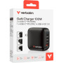 Зарядний пристрій Verbatim MiniGaN 100 W 4 ports (3xUSB-C/1xUSB-A) (32231) Зарядний пристрій Verbatim MiniGaN 100 W 4 ports (3xUSB-C/1xUSB-A) (32231)