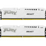 Модуль пам'яті для комп'ютера DDR5 64GB (2x32GB) 5200 MHz Beast White Kingston Fury (ex.HyperX) (KF552C36BWEK2-64) Модуль пам'яті для комп'ютера DDR5 64GB (2x32GB) 5200 MHz Beast White Kingston Fury (ex.HyperX) (KF552C36BWEK2-64)