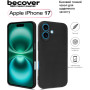 Чохол до мобільного телефона BeCover Apple iPhone 17 Black (713756) Чохол до мобільного телефона BeCover Apple iPhone 17 Black (713756)