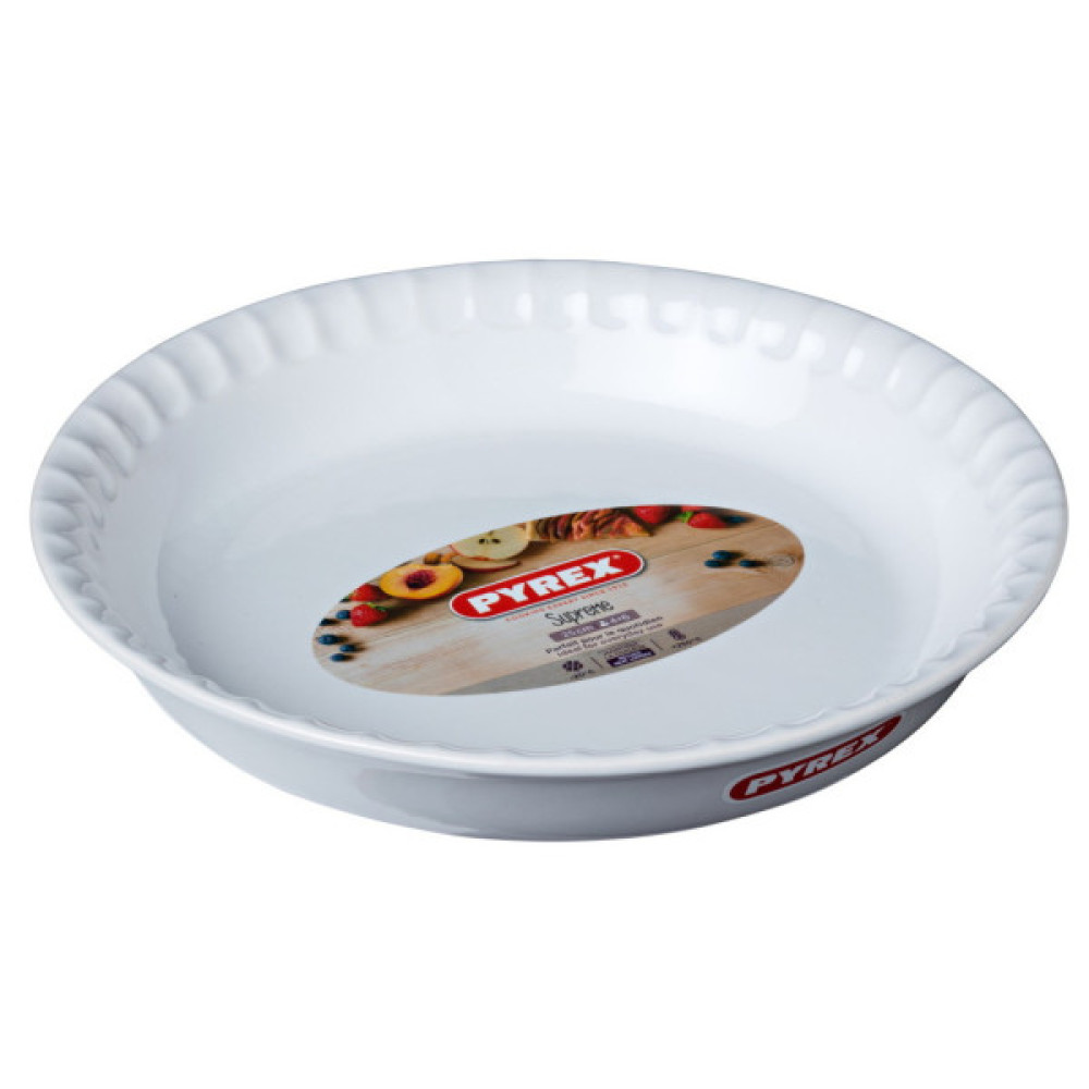 Форма для випікання Pyrex Supreme white кругла 25 см (SU25BA1/7646)