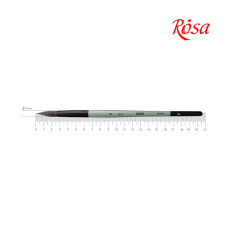 Пензлик для малювання Rosa Єнот круглий OASIS 188, № 8 (4823098516910)