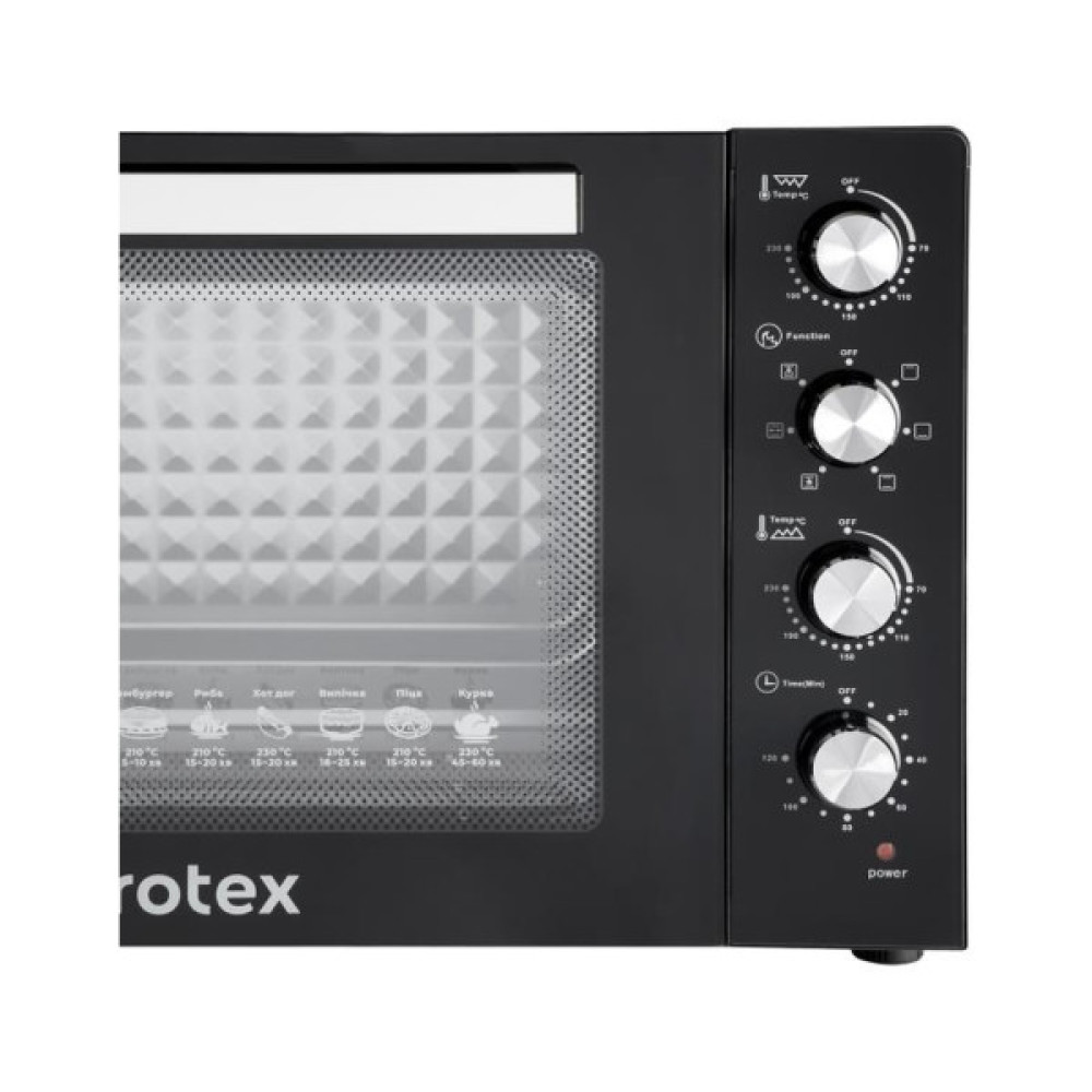 Електропіч Rotex ROT655-B2G EUROSTANDART