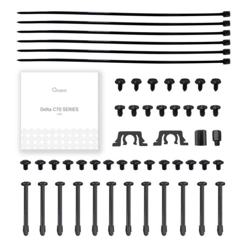 Корпус для ПК OCYPUS DELTA-C70-BKG400XX-GL