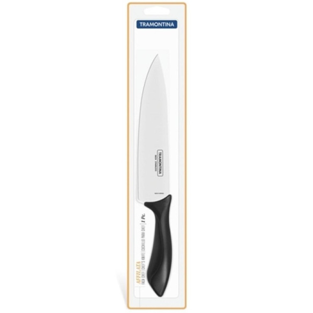 Кухонний ніж Tramontina Affilata Chef 203 мм Black (23654/108) Кухонний ніж Tramontina Affilata Chef 203 мм Black (23654/108)