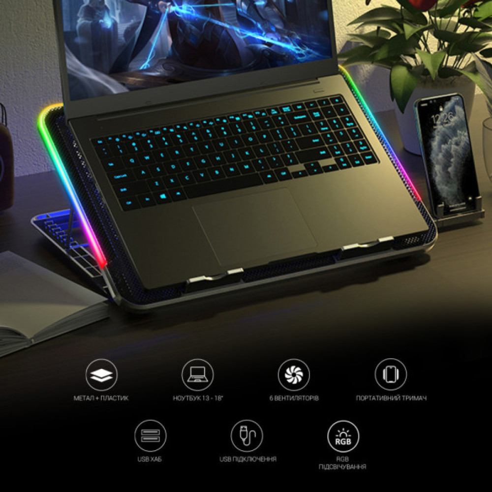 Підставка до ноутбука GamePro CP670 Підставка до ноутбука GamePro CP670