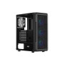 Корпус 2E GAMING Hexagon G338 без БЖ 2xUSB3.0, 1xUSBType-C, 3x120мм ARGB, 1x120мм, VGA 330мм, LCS ready, HUB, TG Side Panel, ATX, чорний