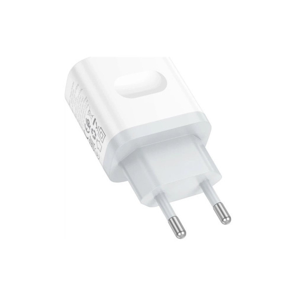 Зарядний пристрій BOROFONE BA99A USB-C PD20W white (6941991121357)