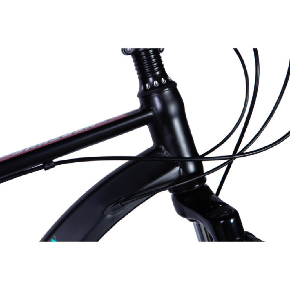 Велосипед Space Neptune (035) AM DD 29" 20" St 2024 Чорно-червоний (OPS-SP-29-030)