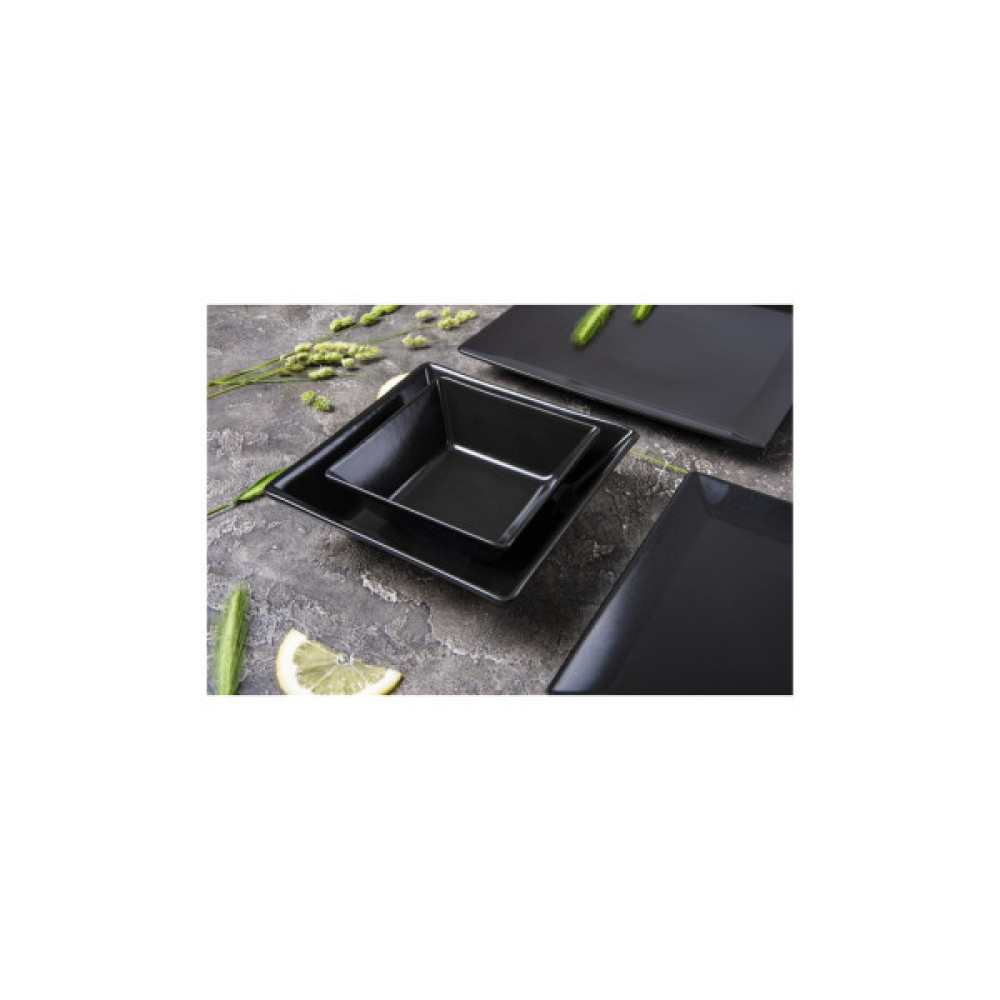 Тарілка Ipec Tokyo Обідня 26 см Чорна (30900238)