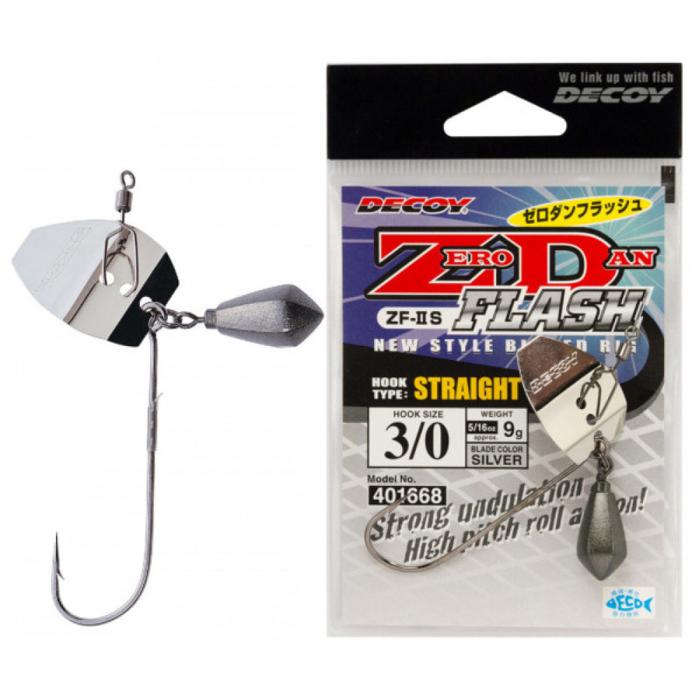 Монтаж Decoy ZF-2S Zero-Dan Flash Straight 3 9.0g (1 шт/уп) (1562.08.64)