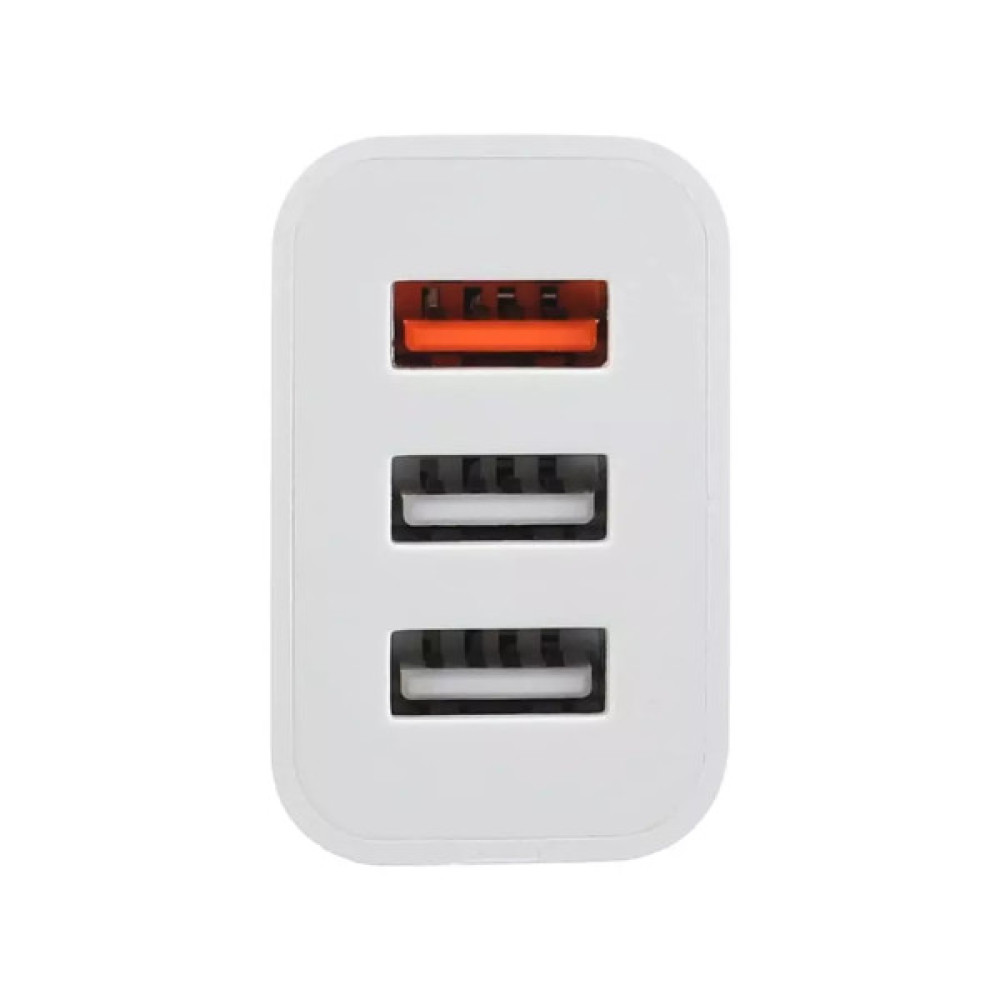 Зарядний пристрій XO L72 QC3.0 3USB +micro (XO-L72-MCR)