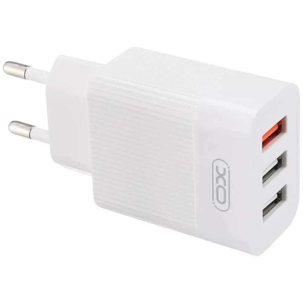 Зарядний пристрій XO L72 QC3.0 3USB +micro (XO-L72-MCR)