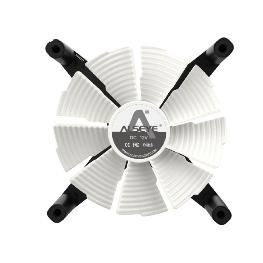 Кулер до корпусу Alseye X12 (White Push) (AS.04.03.0026)