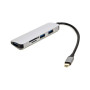 Концентратор USB Type-C to 3*USB 3.0 Ports + TF/SD Card Reader PowerPlant (CA912100) Концентратор USB Type-C to 3*USB 3.0 Ports + TF/SD Card Reader PowerPlant (CA912100)